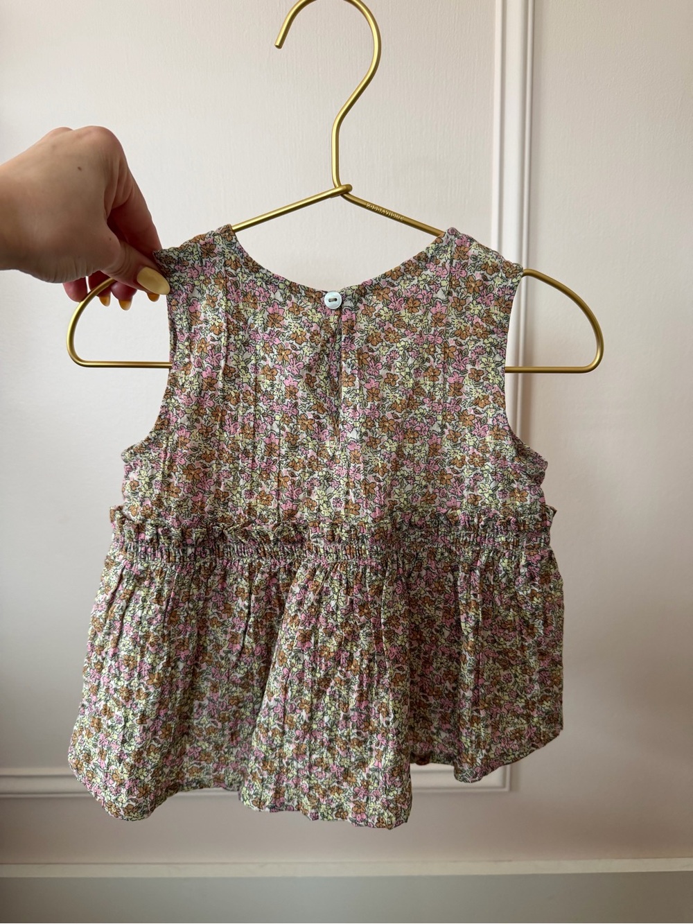 NWT zara timelesz kids peplum tank top - Picture 2 of 5